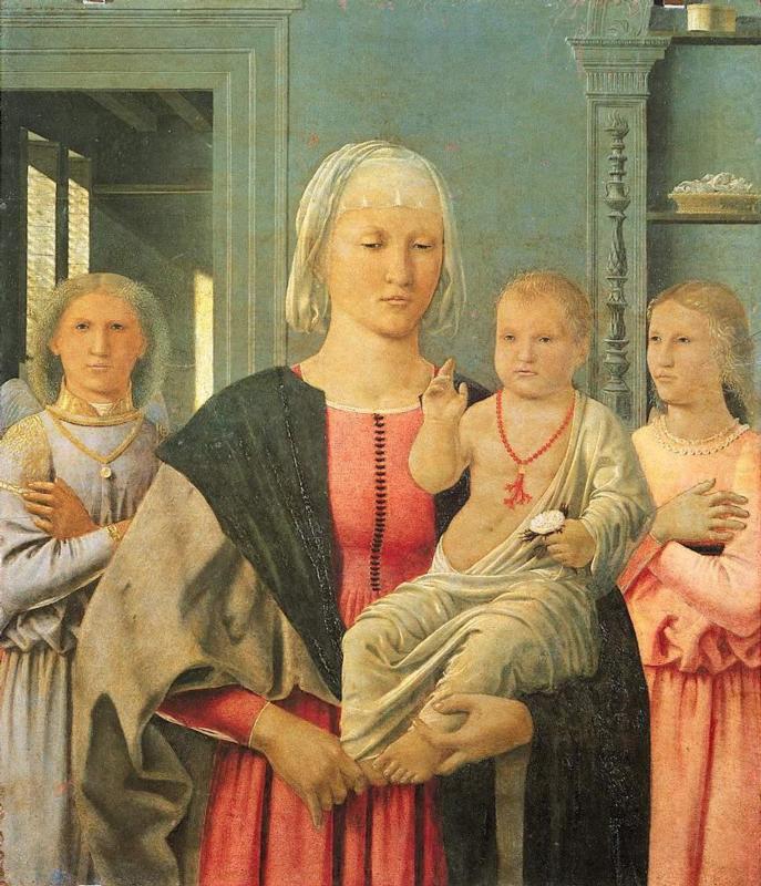 Piero della Francesca Madonna di Senigallia china oil painting image
